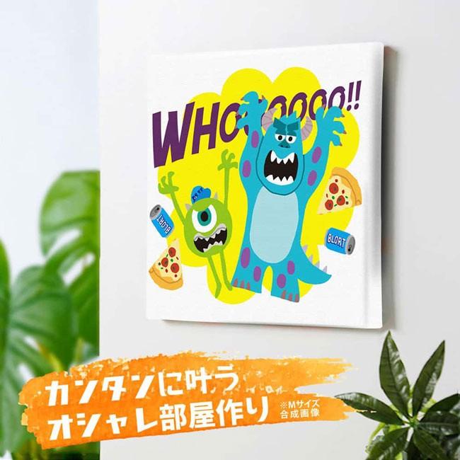 ファブリックパネル モンスターズインク かわいい アートパネル アニメ