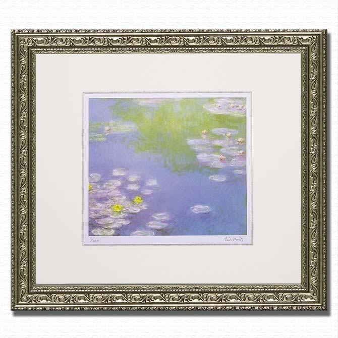 睡蓮 モネ スイレンオフィスや店舗向けのディスプレイに豪華なつくりで