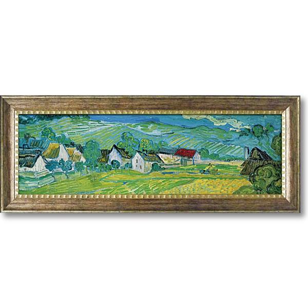 オーヴェールの美しい草原 ゴッホ 絵画 壁掛け アート フレーム おしゃれ 絵 インテリア 内装用 完成品 ゴッホの絵 名画