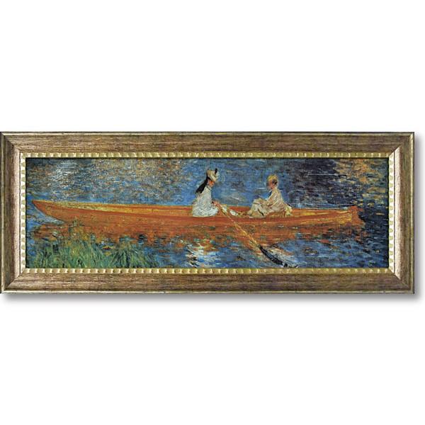 ルノワール セーヌ川のボート遊び絵画 壁掛け アート フレーム おしゃれ 絵 内装用インテリアクリムト モネ ゴッホ などの名画 アートポスター