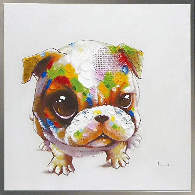 絵画 ドッグシリーズ かわいい 犬の絵 眼鏡 壁掛け アート 絵画 ドッグシリーズ かわいい 犬の絵 眼鏡 壁掛け アート