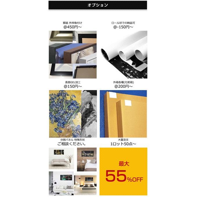 キャンバスプリント オリジナル制作 20号 F20 P20 M20 共通 販促 販売