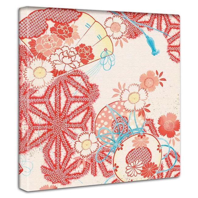 ファブリックパネル おしゃれ 飾り 絵 壁掛け インテリア 和モダン 花柄 織り柄 紋様 文様 大正ロマン Pat 0178 Art Lab Yahoo 店 通販 Yahoo ショッピング