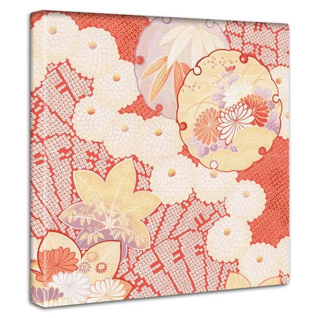 ファブリックパネル インテリア おしゃれ 和モダン 紋様 文様 絵様 大正ロマン 帯柄 花柄 織り柄 Pat 01 壁面装飾 内装用壁アート Artlabo 通販 Yahoo ショッピング