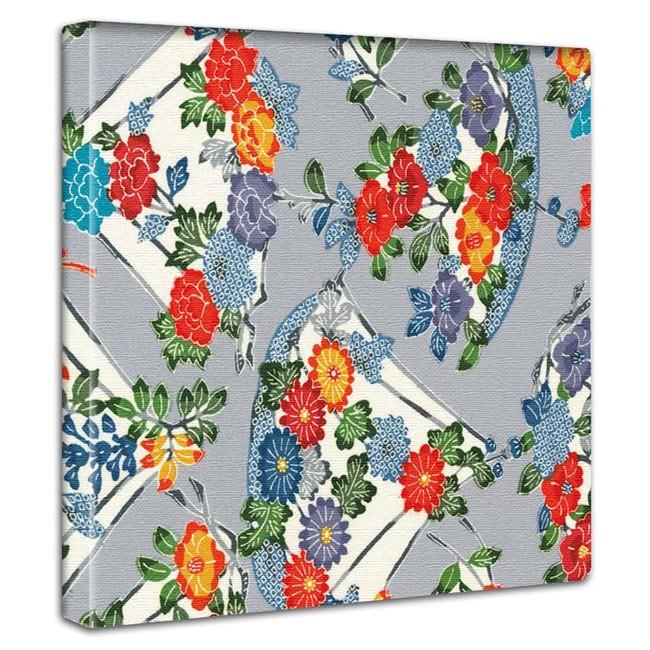 ファブリックパネル インテリア おしゃれ 和モダン 紋様 文様 絵様 伝統柄 帯柄 花柄 織り柄 デザイン Pat 0236 壁面装飾 内装用壁アート Artlabo 通販 Yahoo ショッピング