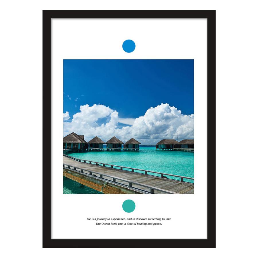 LH ポスター 海 選べるサイズ A4ポスター A3ポスター フレーム 海岸 青 海景 SEA アクア |  | 01