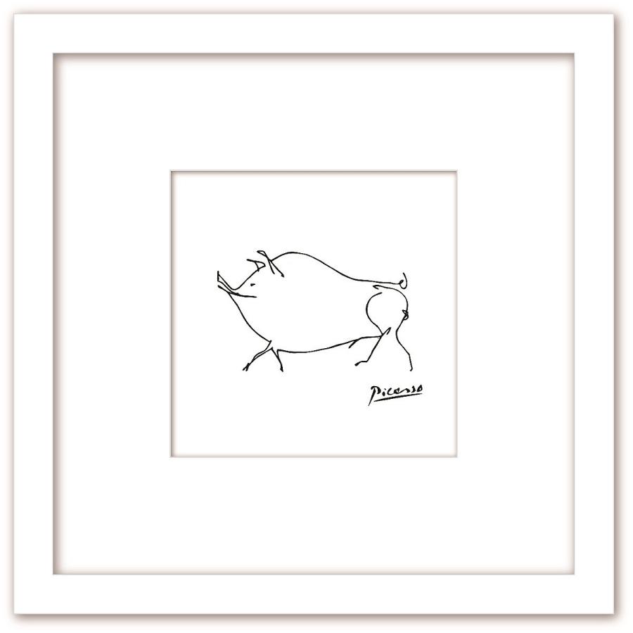 Petit Cochon 子豚 モダンアート かわいい 動物の絵 リビング ダイニング ナチュラル シンプルモダン Ps 1003bk Art Lab Yahoo 店 通販 Yahoo ショッピング