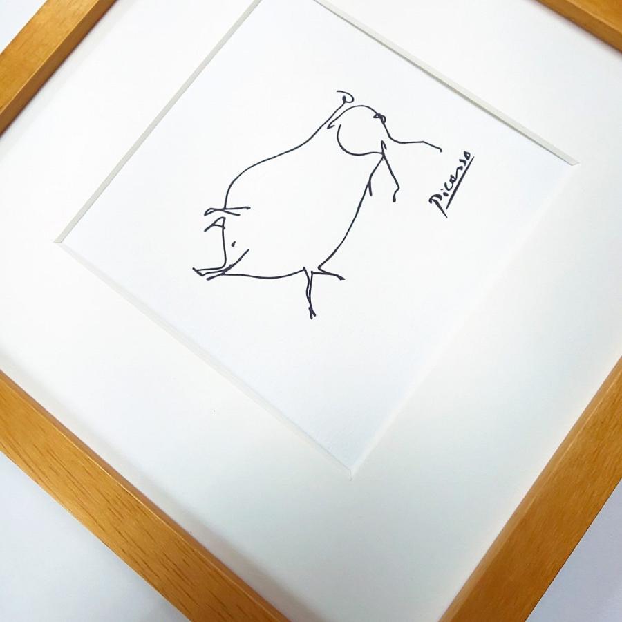 The Camel Silkscreen アートフレーム ラクダ どうぶつの絵 シンプル