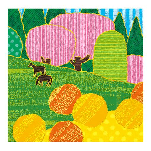 絵画 インテリア 風水 風景 玄関 和室 床の間 額入り 抽象 40角 壁掛け