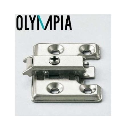 LAMP 座金 スガツネ マウンティングプレート 360-P6WT スライド丁番用