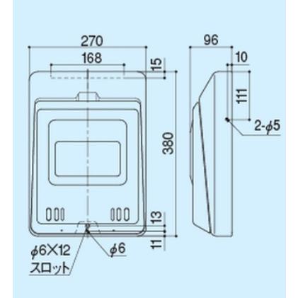 郵便受け シブタニ ポスト DP-68N〈アイボリーホワイト クリーム
