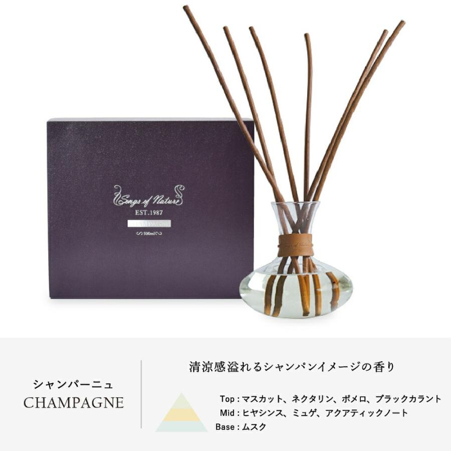 カラフェディフューザー スティック付 ルームフレグランス リードディフューザー ワイン 高級感 Songs of Natureアートラボ |  | 03