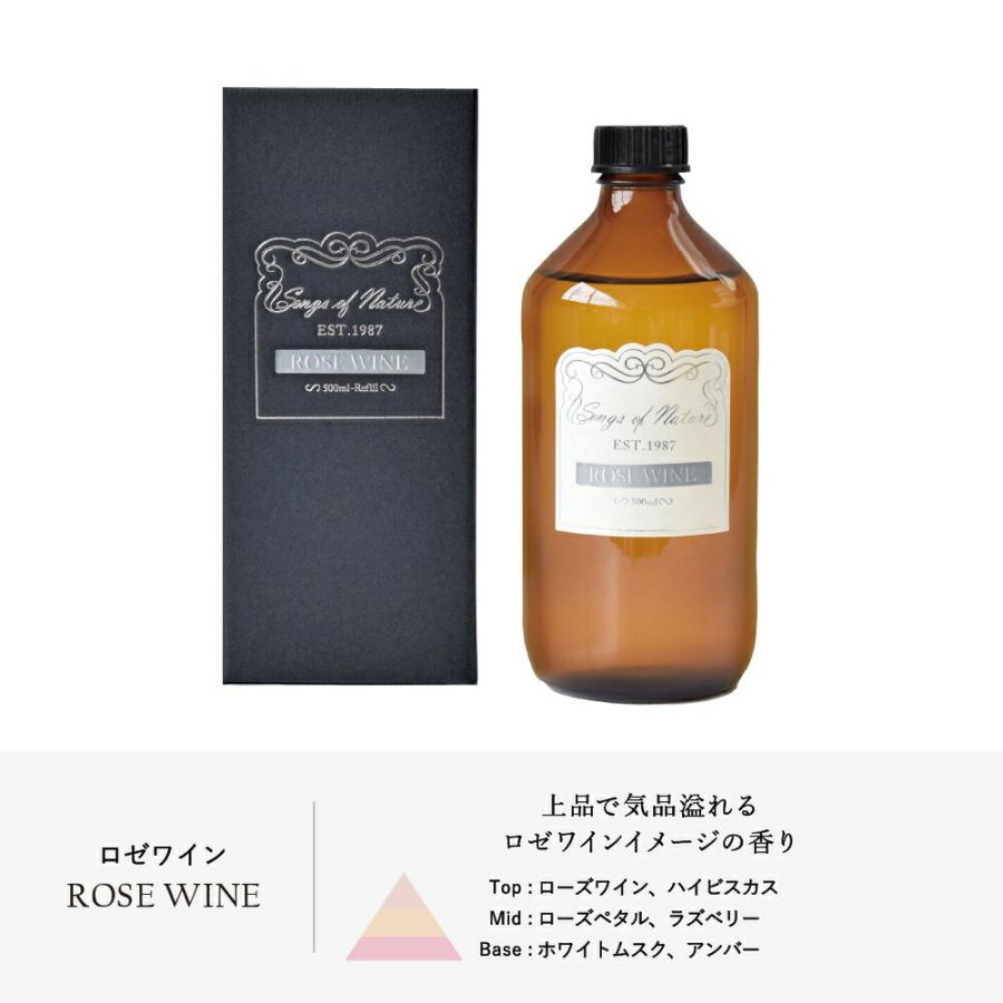 カラフェディフューザー レフィル つめかえ 500ml / Songs of Nature フレグランス ディフューザーオイル ディフューザー ARTLAB. アートラボ |  | 04