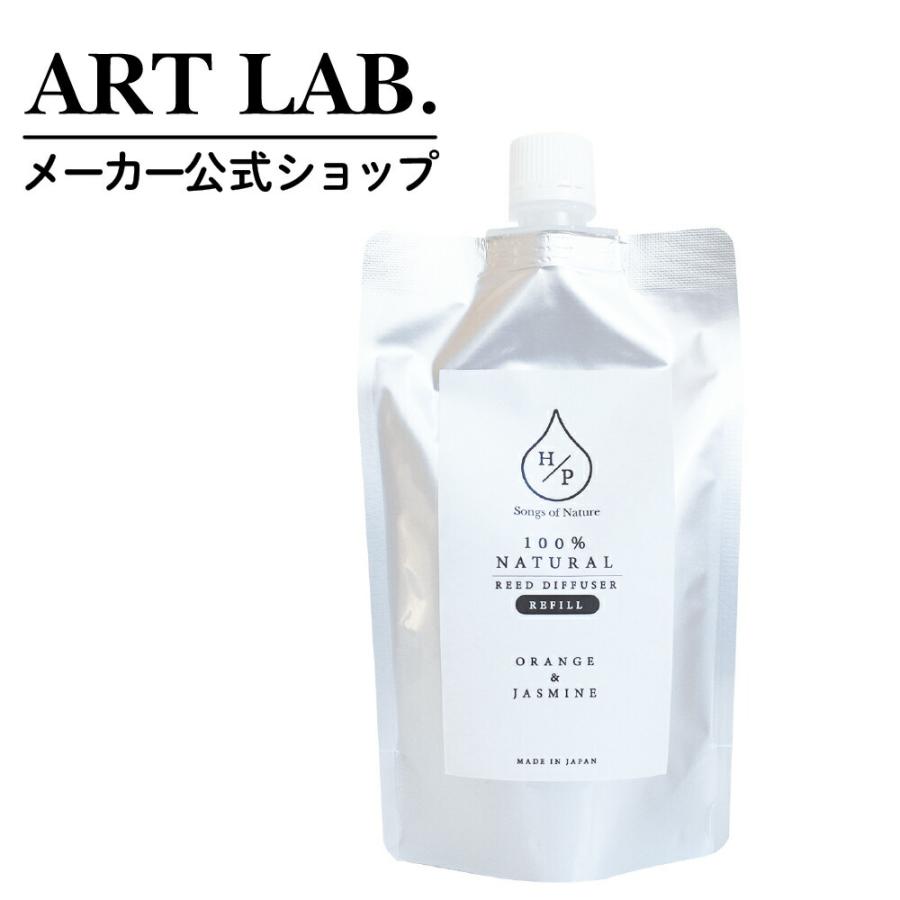 HPリードディフューザーつめかえ Songs of Nature アートラボ アロマディフューザー オイル 180ml 日本製 | 