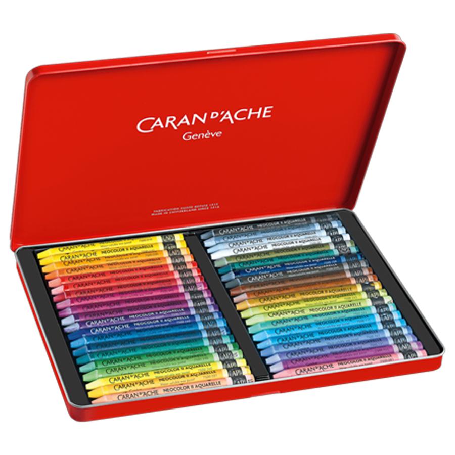 CARAN d'ACHE カランダッシュ ネオカラー 2 水溶性 40色セット CARAN d'ACHE カランダッシュ ネオカラー 2 水溶性 40色セット