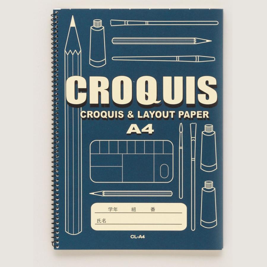 [ メール便可 ] オリオン クロッキーブック CROQUIS CL No.691 40枚綴 A4 ORION