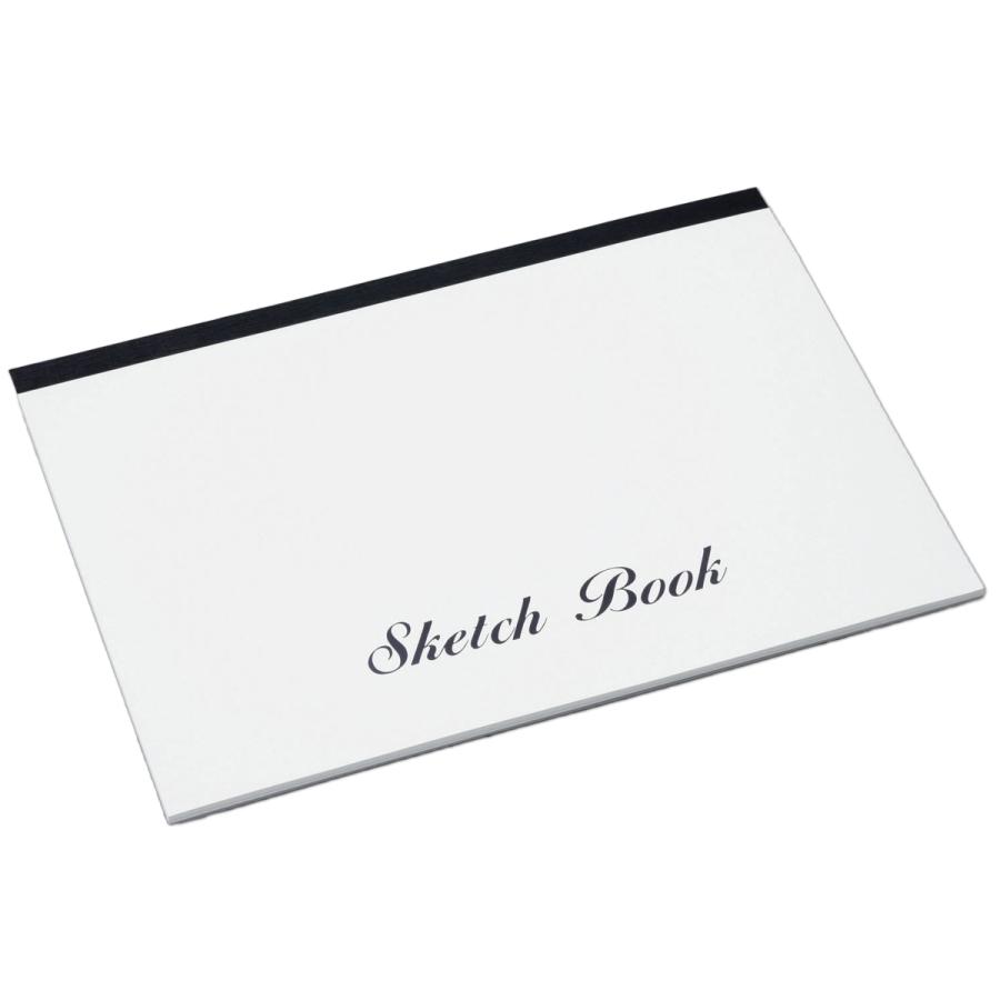 サカエ紙工 スケッチパッド 天糊 スケッチブック 八つ切 28枚 【 鉛筆