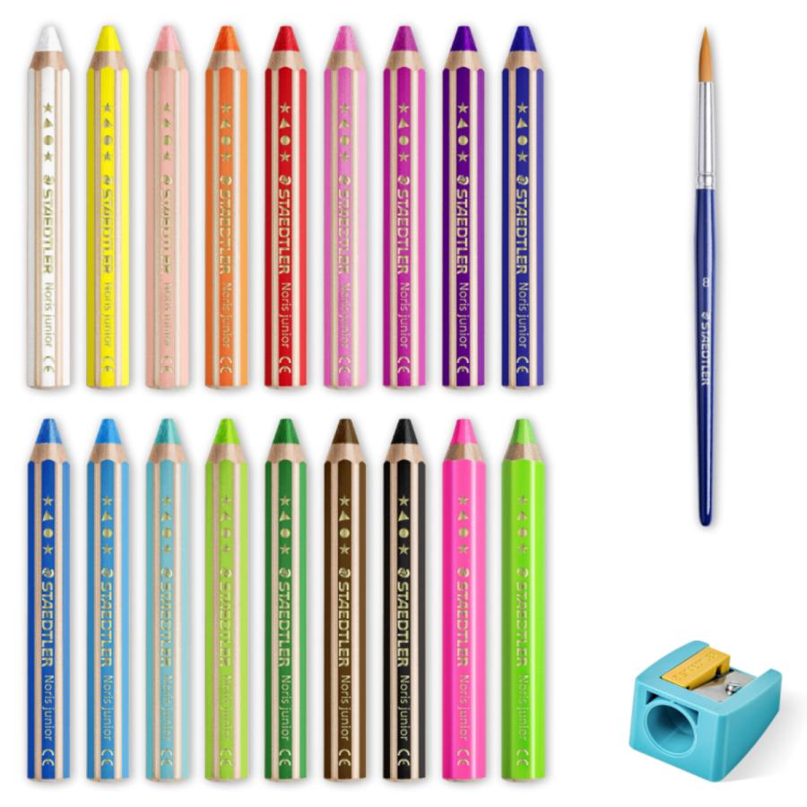 ノリス ジュニア色鉛筆 18色セット 140C18 ステッドラー 【 staedtler