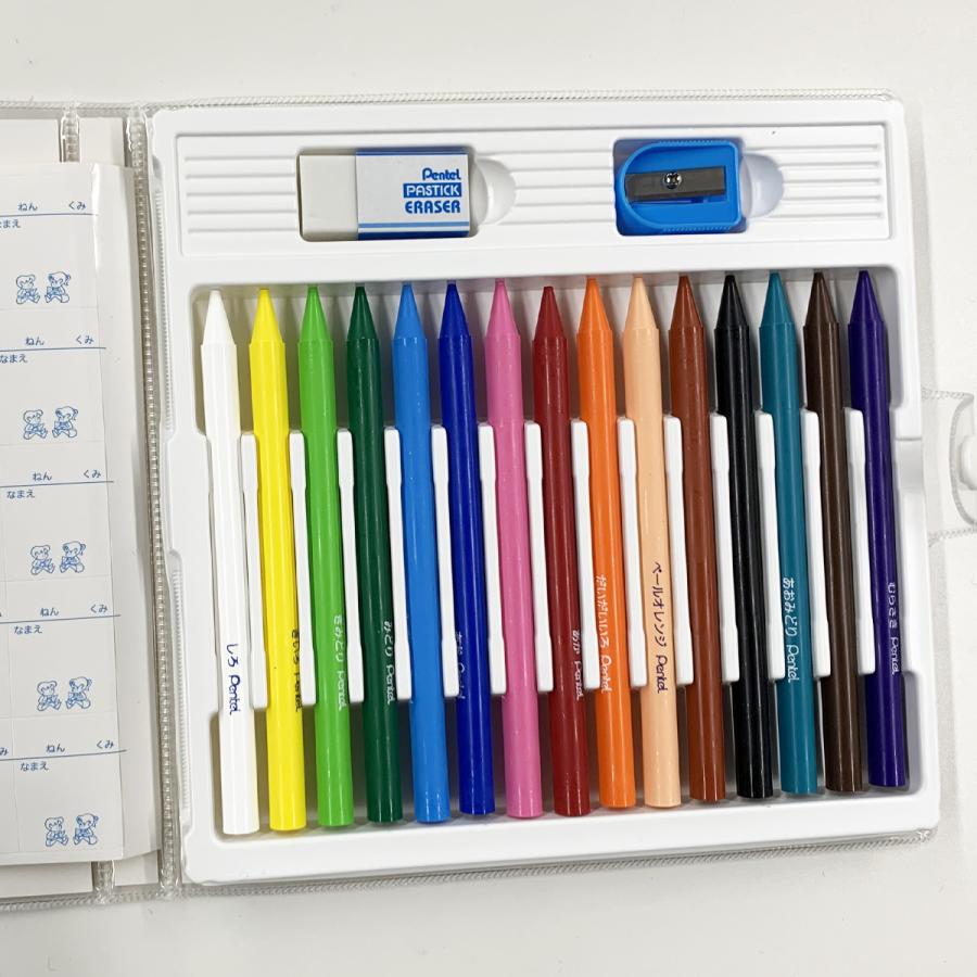 ぺんてる（Pentel） [ メール便可 ] 小学校色えんぴつ 12色+3色 GCG1