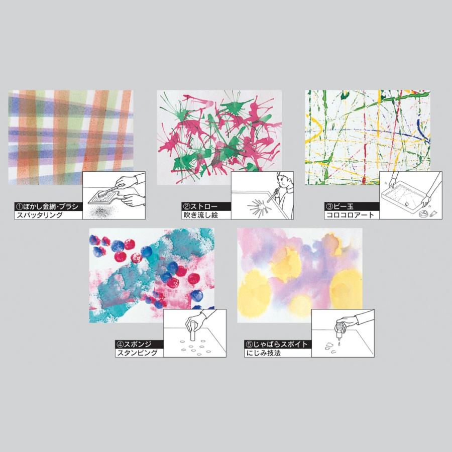 メール便可 当店オリジナル モダンテクニック用具 6点セット スパッタリング モダンテクニック ぼかし技法 画材 ものづくりのアートロコ 通販 Yahoo ショッピング