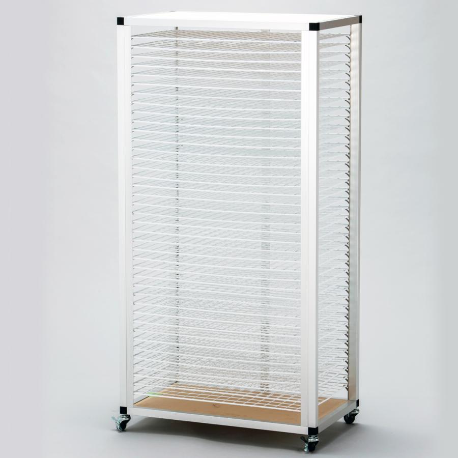 ☆夢画材 画板整理棚 40段 アルミ製 SN-画板・合板製4切用 zk-37382 10