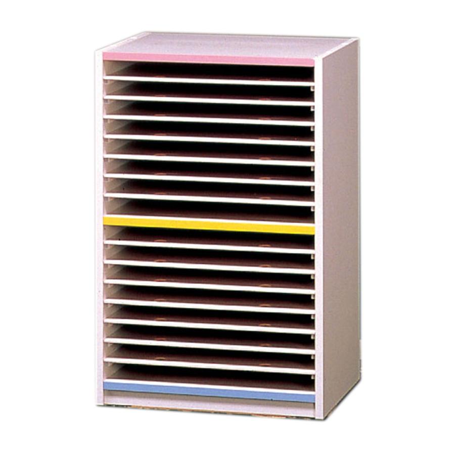 ＜メーカー直送品※代引きキャンセル不可＞ 画用紙整理棚 5649型 【 用紙 画用紙 整理 棚 引き出し 】 016891m画材