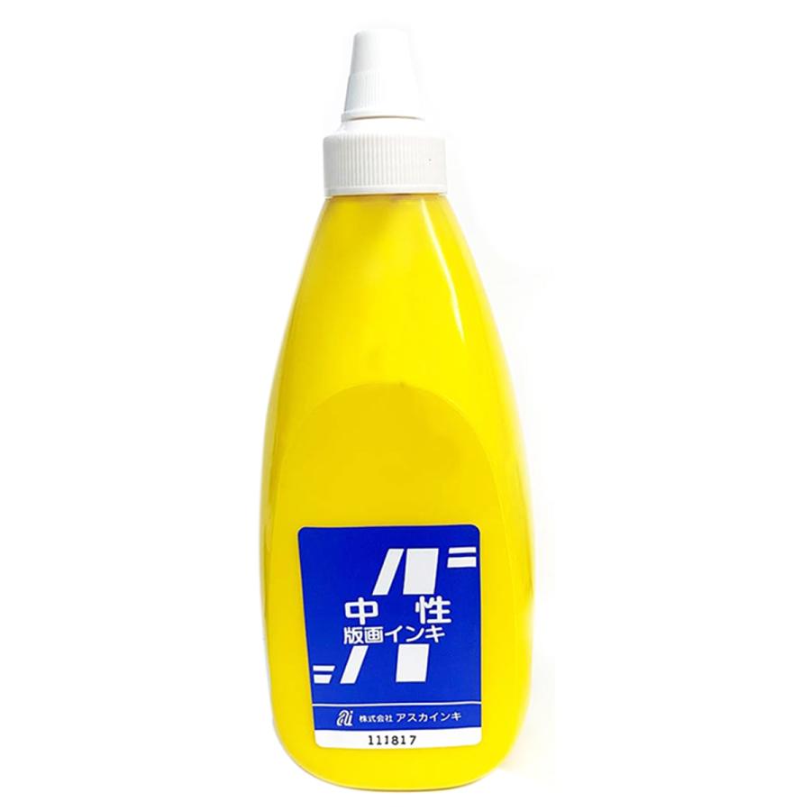 アスカインキ 版画インキ 中性 カラー 単色 800mL 【 版画用 インク 速乾 凸版 板 紙 】｜artloco｜04