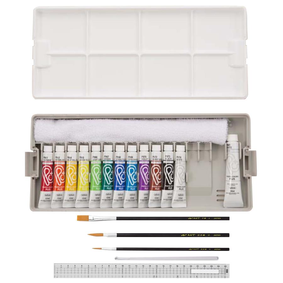 ホルベイン ポスターカラープラス 12ml スクール プライマリー プラセット 12色13本 組合せセット 絵画 絵具 えのぐ ポスターカラー 030904 画材 ものづくりのアートロコ 通販 Yahoo ショッピング