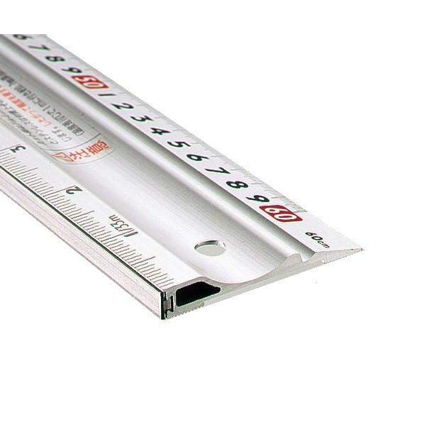 シンワ アルミ製カッティング定規 カット師 1m 65090 【 じょうぎ