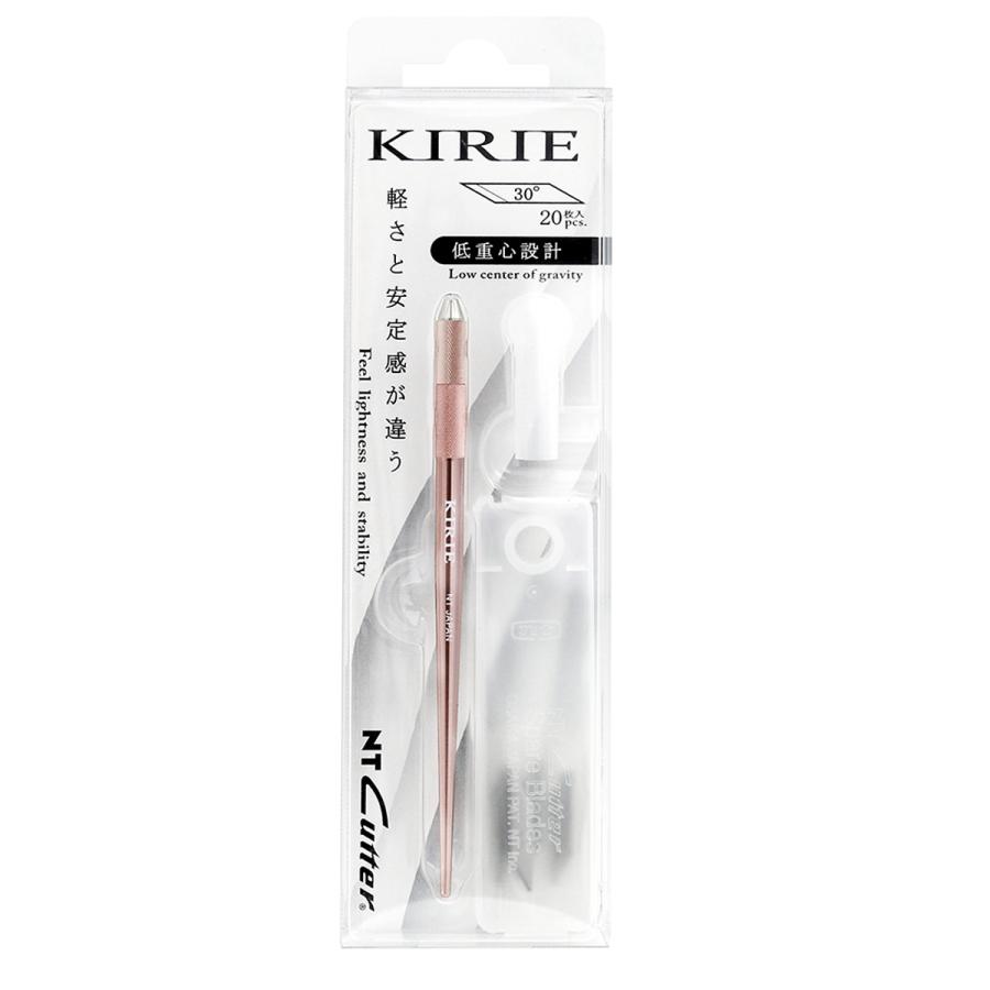[ メール便可 ] NT KIRIE デザインナイフ ピンクゴールド DK1P-PG 【 デザインカッター 細軸 切り絵 】 の商品画像