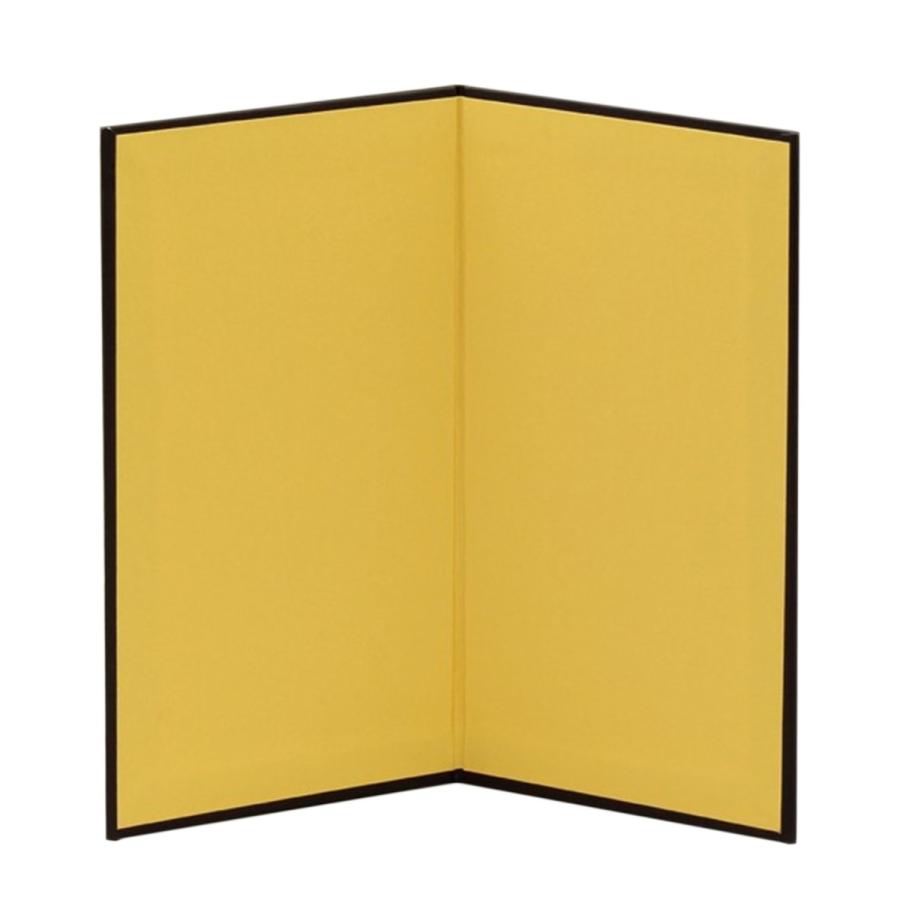 メール便可 ] ＜当店オリジナル＞ 金屏風 組立済 二曲一隻 【 屏風