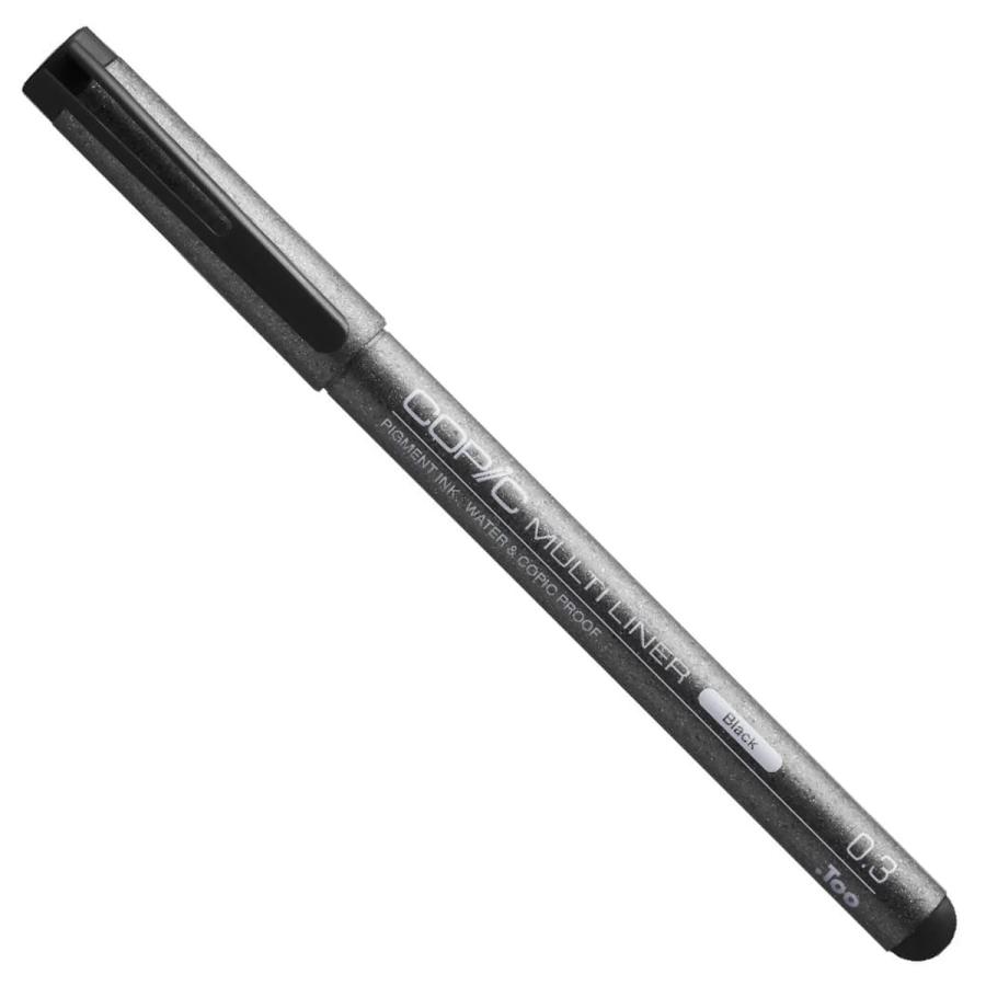 コピック（COPIC） [ メール便可 ] マルチライナー ブラック 0.3mm 1本