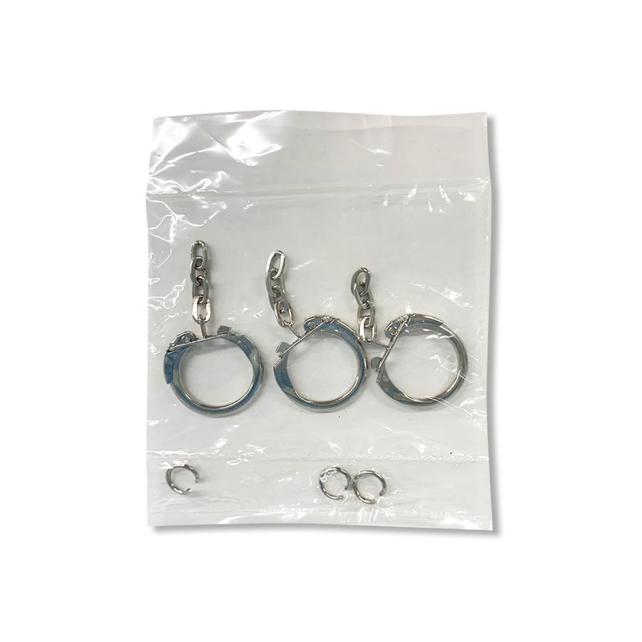 メール便可 キーホルダー 金属製 3個組 キーホルダー 根付 ストラップ 部品 画材 ものづくりのアートロコ 通販 Yahoo ショッピング