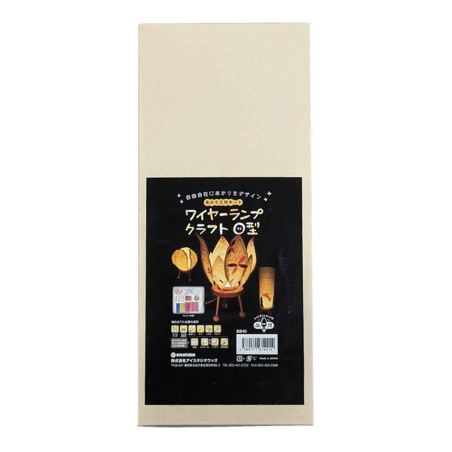 ワイヤーランプクラフト 丸型 ナイトライト 光源付き 【 照明 工作