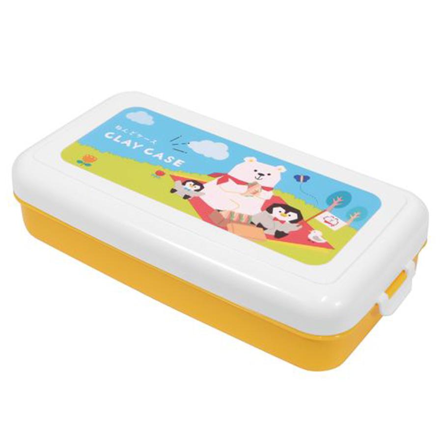 クツワ（KUTSUWA） ねんどケース 固まりにくいねんど収納ケース
