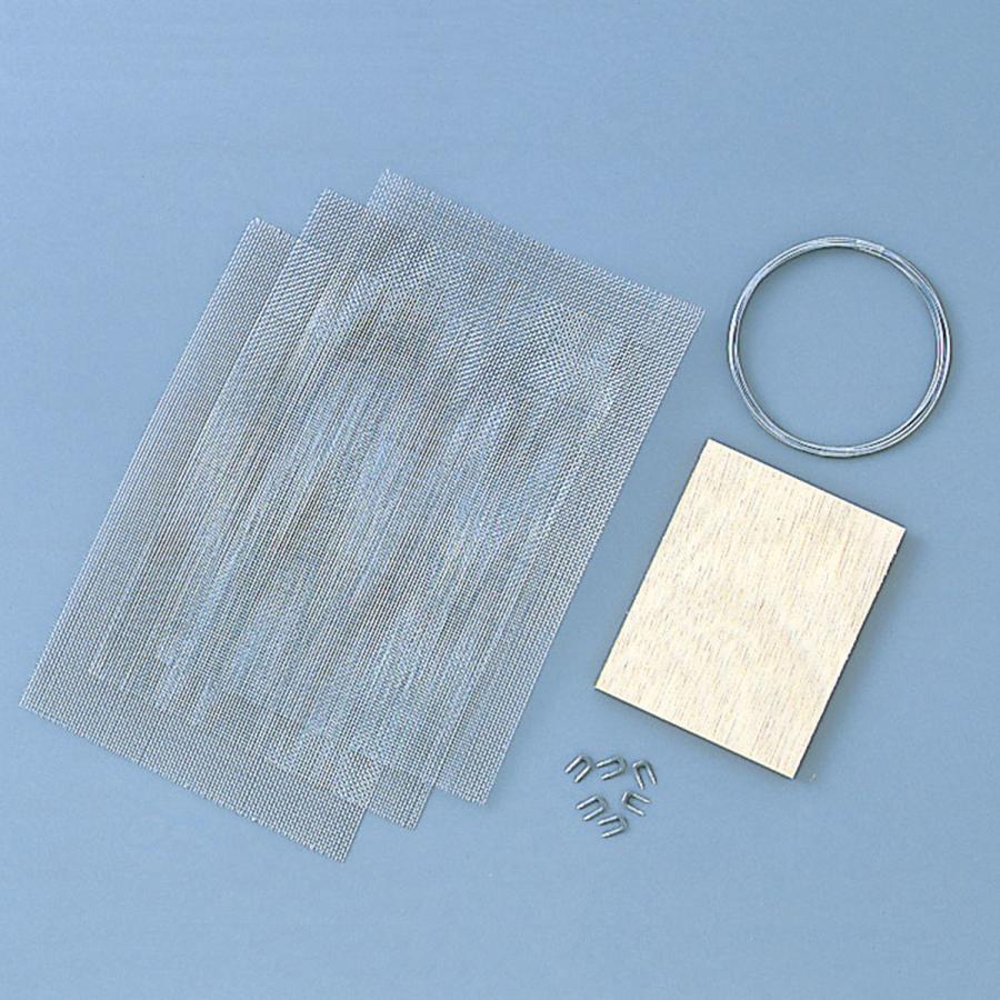 メール便可 ] 金網彫刻セット 【 金属 金網 ネット メッシュ 】 : 画材