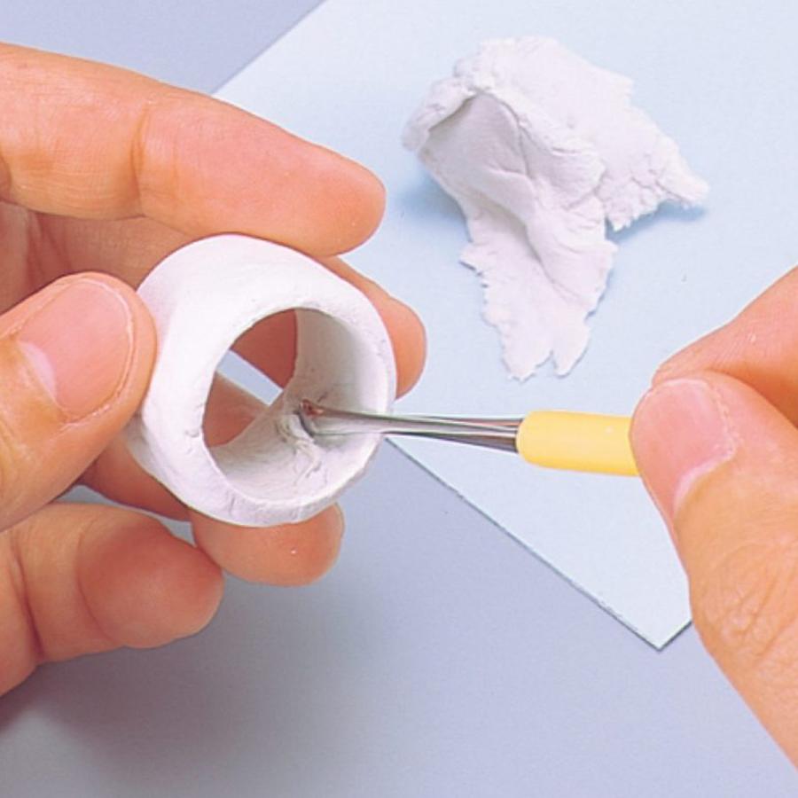 精密道具 スパチュラー 4本組 No.274 ステンレス製 【 彫塑 スパチュラ