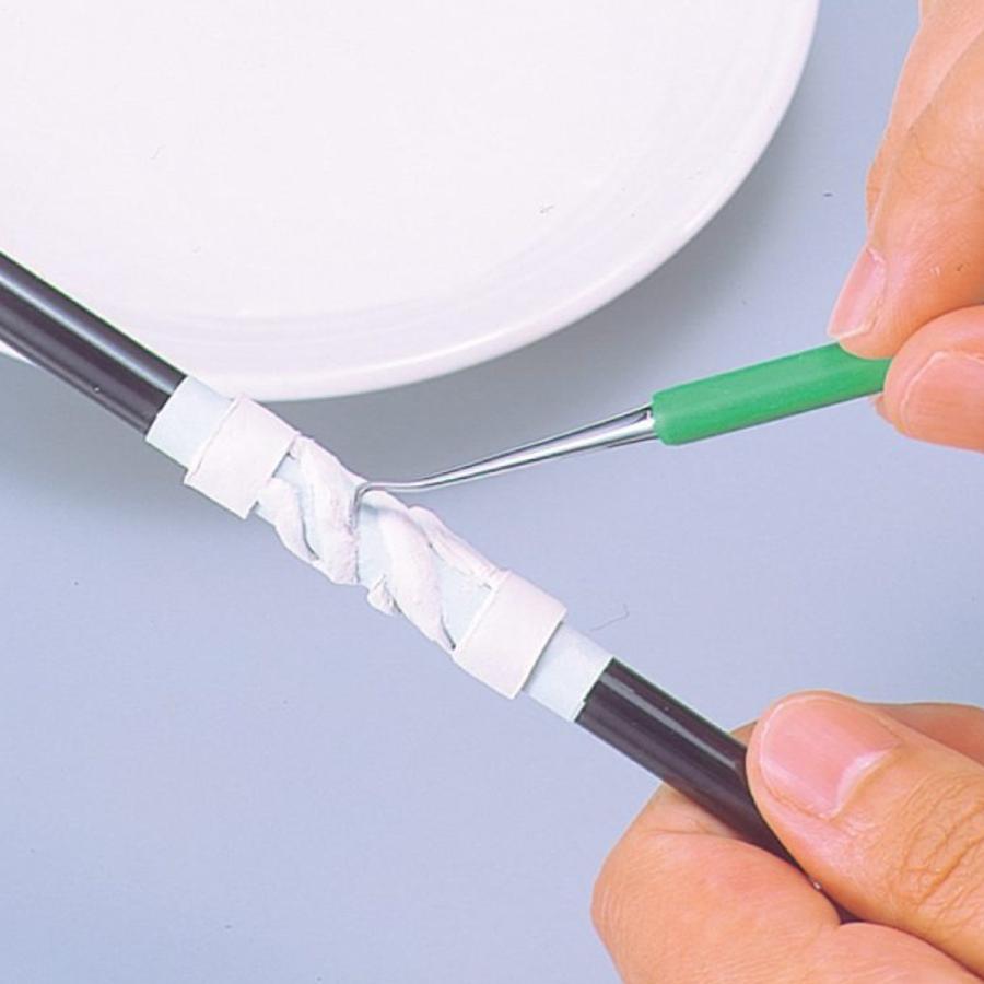 精密道具 スパチュラー 4本組 No.274 ステンレス製 【 彫塑 スパチュラ