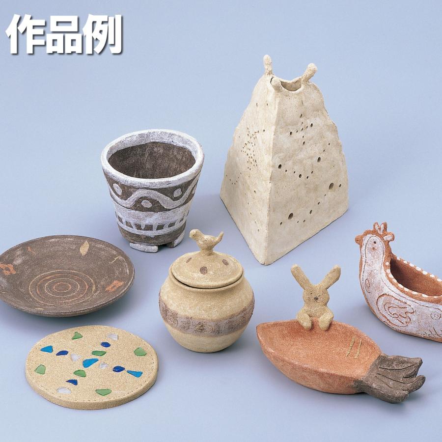 陶芸粘土 メール便可 ] ヤコのオーブン陶土 400g 紅陶 【 陶芸 粘土 オーブン