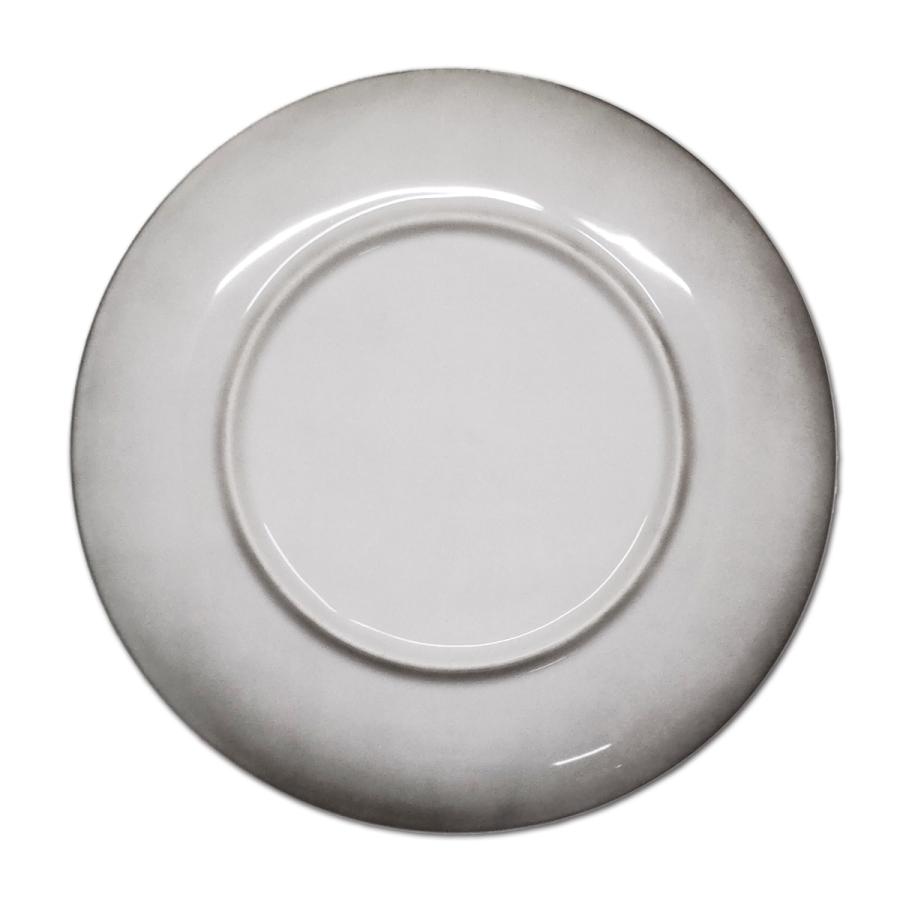 焼かない 陶製スクラッチ皿 黒 【 インテリア 飾り 陶器 さら