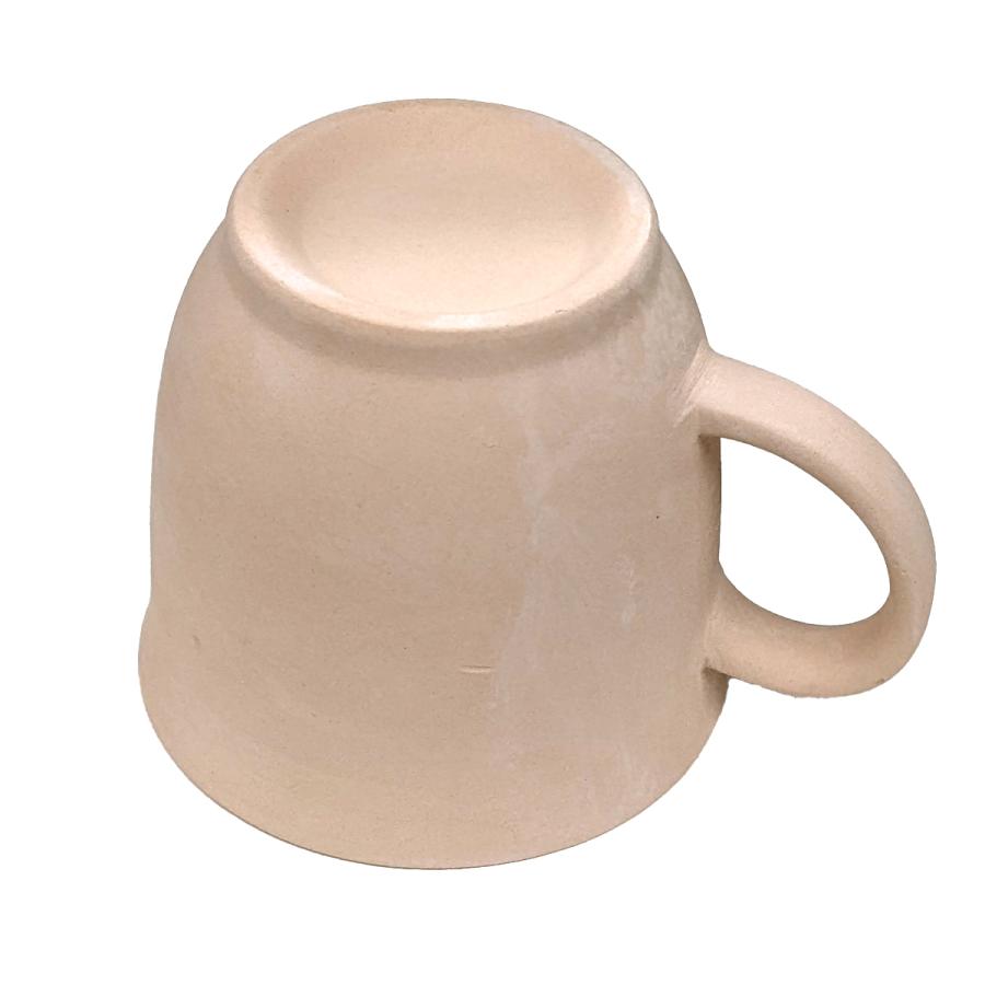 素焼きのコーヒーカップ 【 陶芸 陶器 絵付け】 : 画材