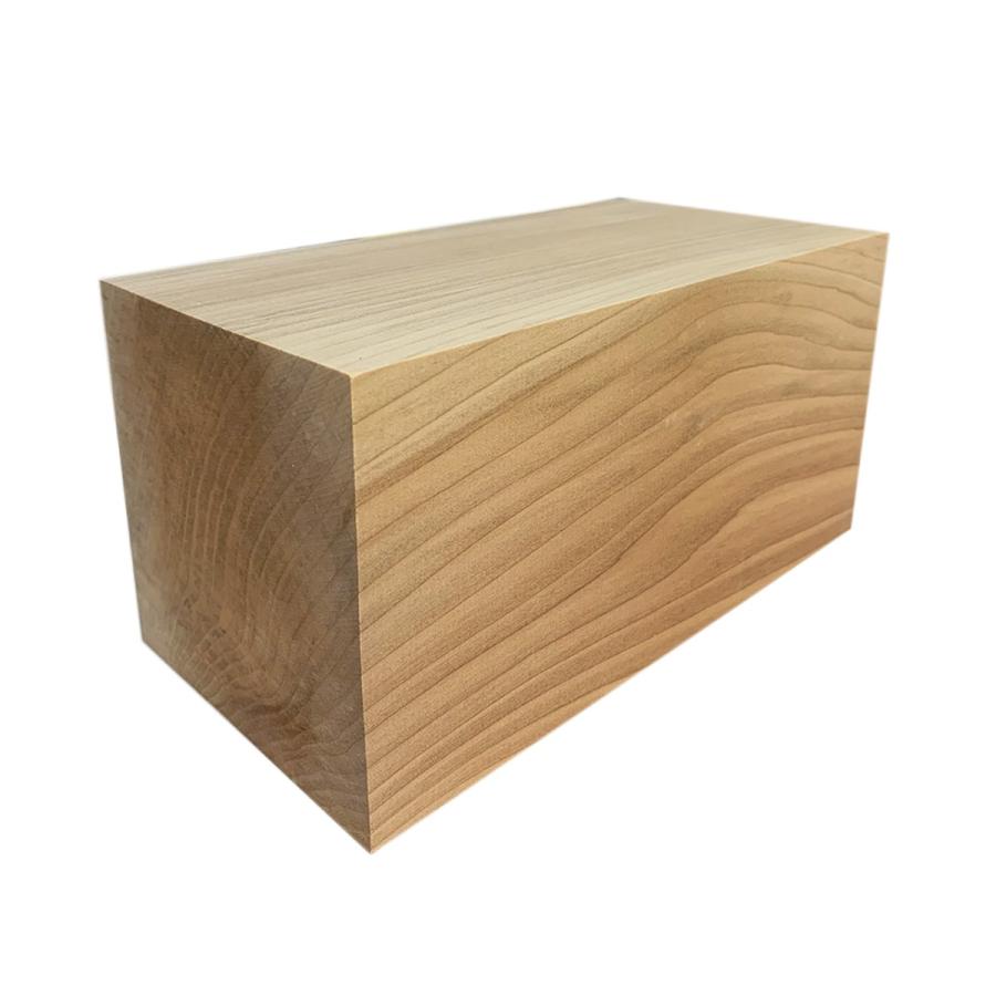 桂 角材 D 約100×100×200mm 単品 【 木材 木工 かつら かつら板