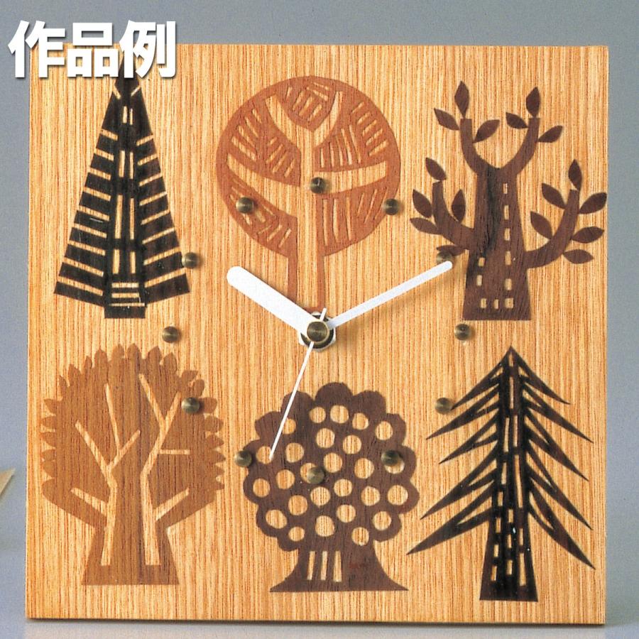 工作キット ウッドシート 時計盤 木工 工作 ウッドシート 木目象嵌 手作り 画材 ものづくりのアートロコ 通販 Yahoo ショッピング