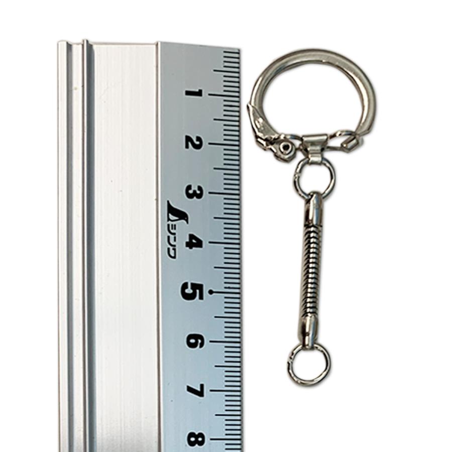 メール便可 ] サンエス キーホルダー ナスカン 全長62mm スネーク