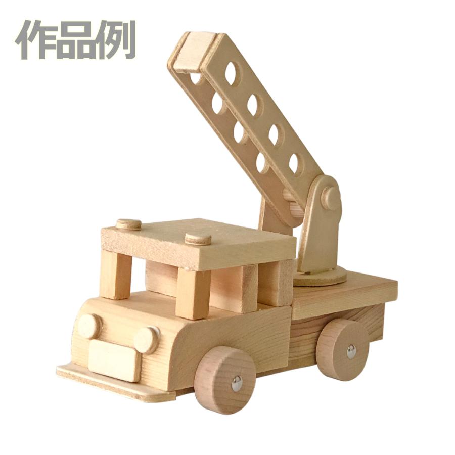 メール便可 工作キット しょうぼうしゃ 消防車 ミニホビー 5n アイスタジオ 木工 おもちゃ 手作り 画材 ものづくりのアートロコ 通販 Yahoo ショッピング