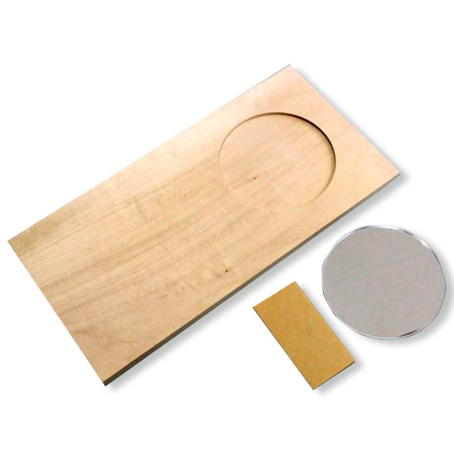 メール便可 工作キット 木彫 手鏡 桂材 工作 手作り 鏡作り 木彫 0065 画材 ものづくりのアートロコ 通販 Yahoo ショッピング