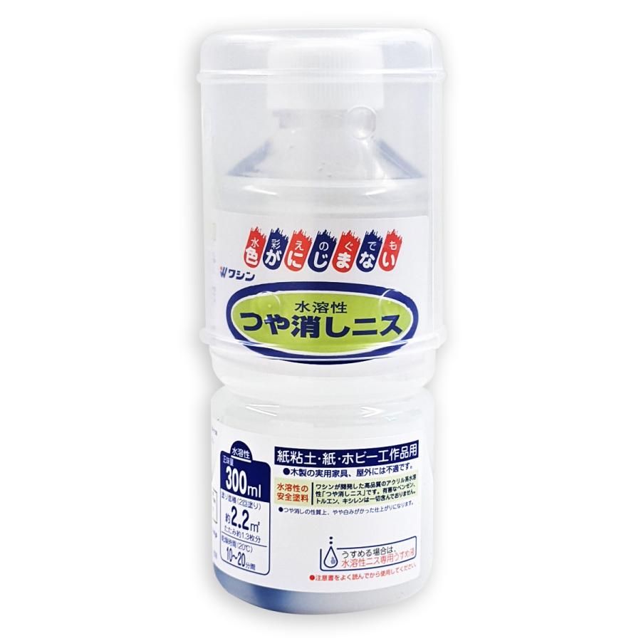 ワシン ペイント　つや消し水性ウレタンニス　三色三本セット Amazon | 和信ペイント(Washi Paint) 水性ウレタンニス つや消し
