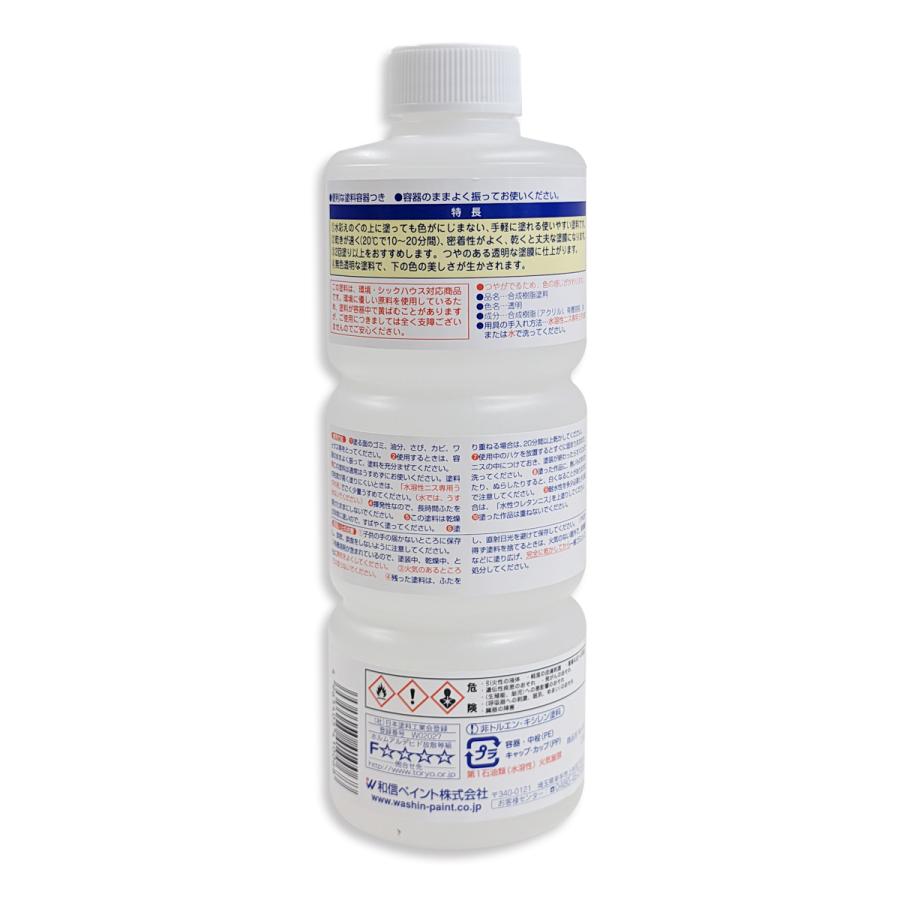 即日発送 うすめ液 ニス 水溶性ニス専用うすめ液 110ml 和信ペイント Riosmauricio Com