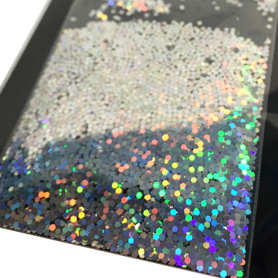 メール便可 ] ホログラム グリッター 六角形 1.0mm 4g 【 スノードーム