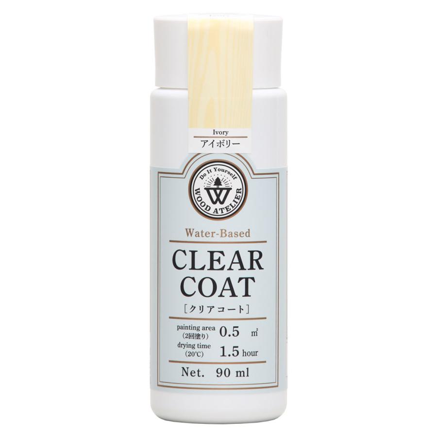 Washin Paint 和信ペイント クリアコート 90mL CC-02 アイボリー